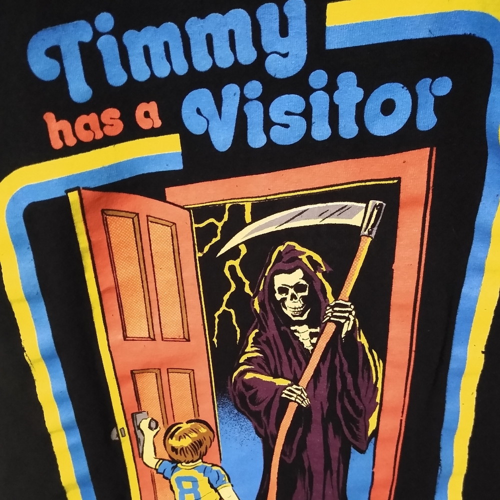 LIMITED EDITION STEPHEN ROADS ART T-SHIRT LARGE